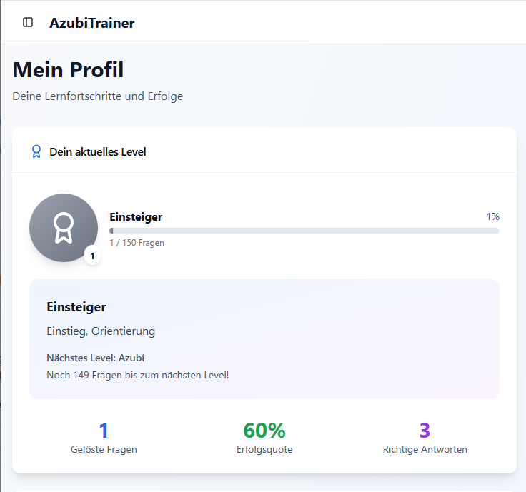 Elektro Trainer - WebApp für deine Prüfungsvorbereitung (Zwischen- und Gesellenprüfung)