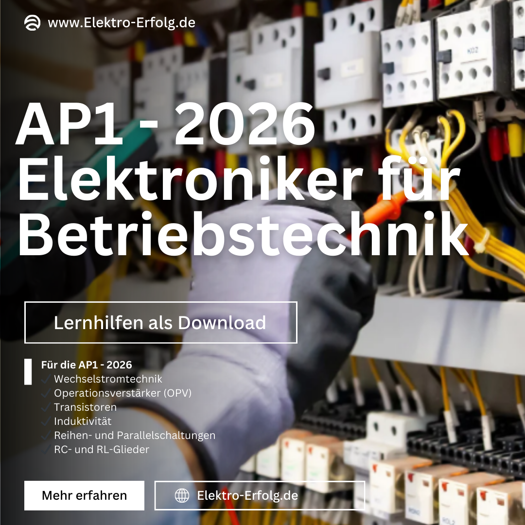 AP1 / Zwischenprüfung 2026 Elektroniker Betriebstechnik – das Lernpaket (ONLINE)