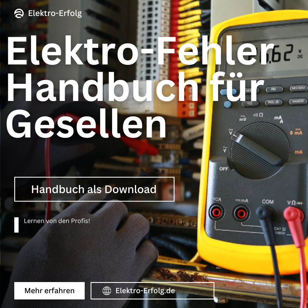 Elektro-Fehlerhandbuch für Gesellen (Sofort-Download)
